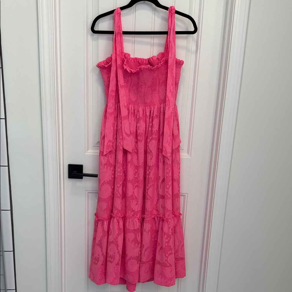 Lilly Pulitzer Pink Midi Dress